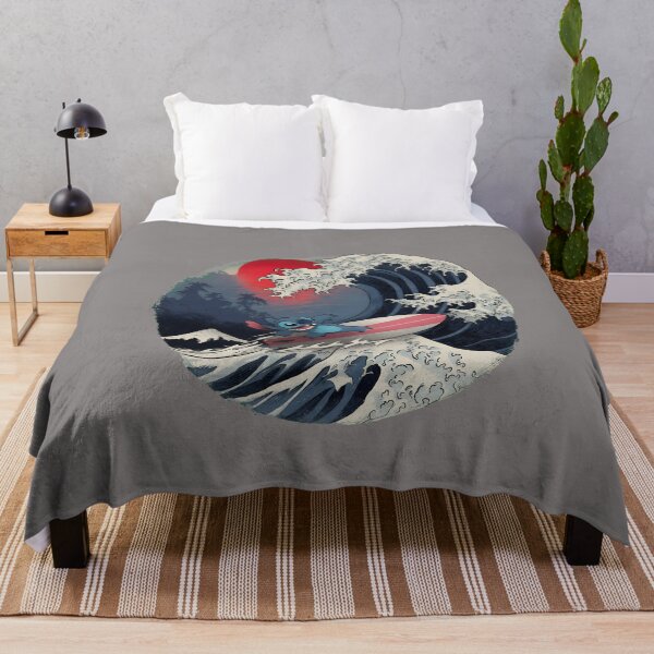 Item preview, Stitch Surfing The Great Wave Mashup-62 designed and sold by AdriaIverson.