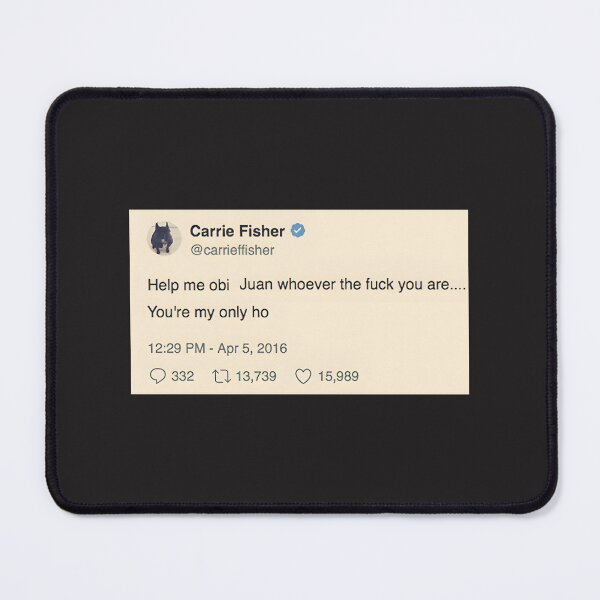 Item preview, Carrie Fisher Inspired Only Hope Retro Style Design designed and sold by DirafIdechar.