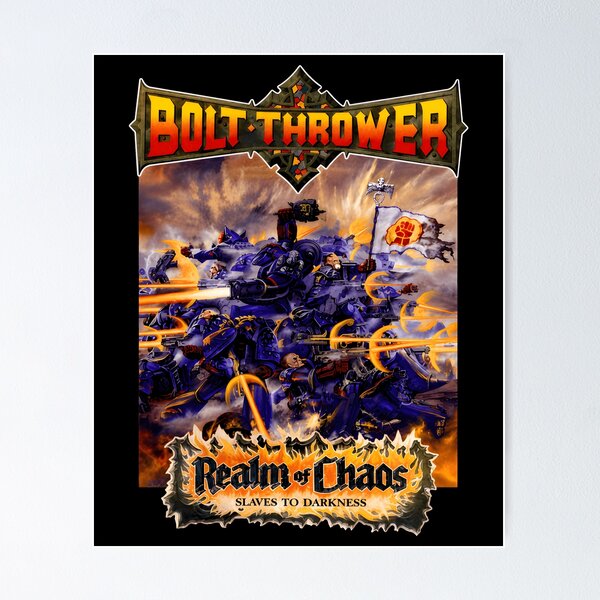 Item preview, Bolts Throwers Album Realm Of Chaos Slaves To Darkness designed and sold by Gescosper.