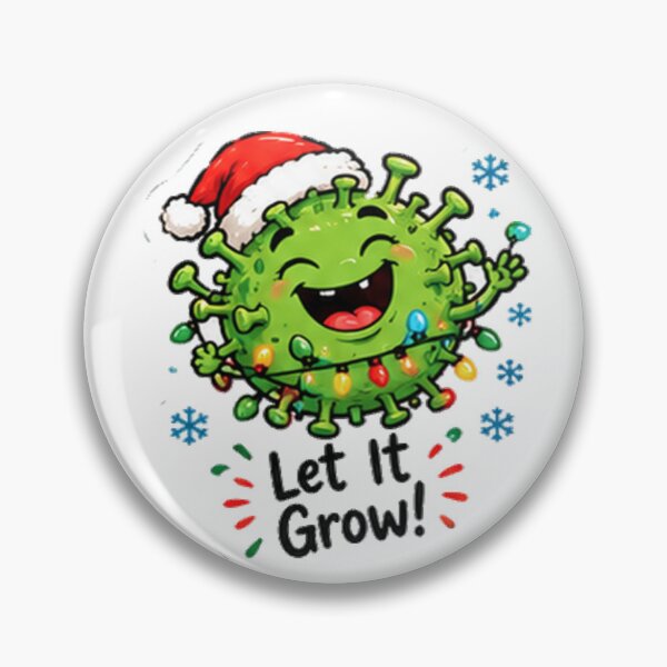 Item preview, Christmas Bacteria And Viruses Funny Microbes Holiday Sticker Pack Sheet designed and sold by vectcd.