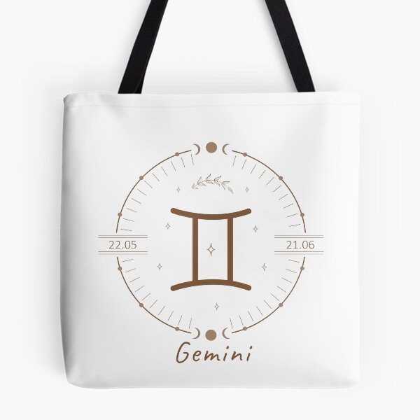 Item preview, Gemini Boho Zodiac Emblem with Moon Phases designed and sold by Cole's Design.