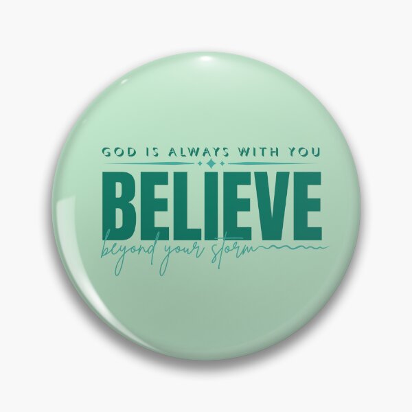 Item preview, Believe -  Holy Spirit Jesus Christ Messiah Daily Bible Quotes   - Gifts For Husband - Green designed and sold by Doiemacreations.