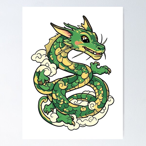 Item preview, Eastern Dragon in the Clouds designed and sold by V3S0.