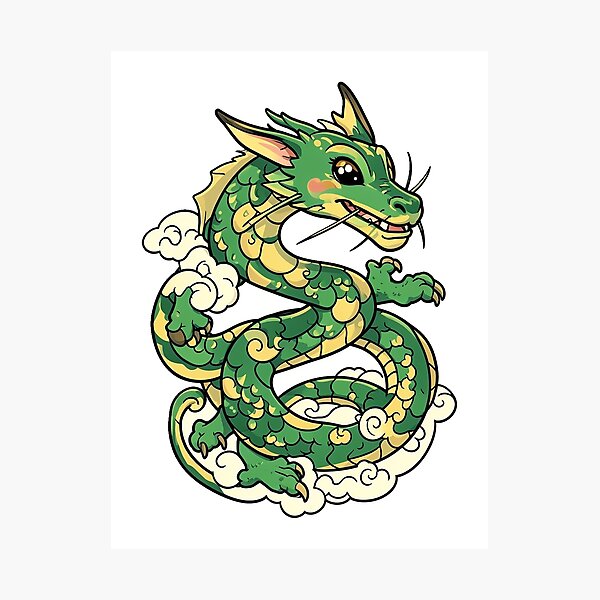 Item preview, Eastern Dragon in the Clouds designed and sold by V3S0.