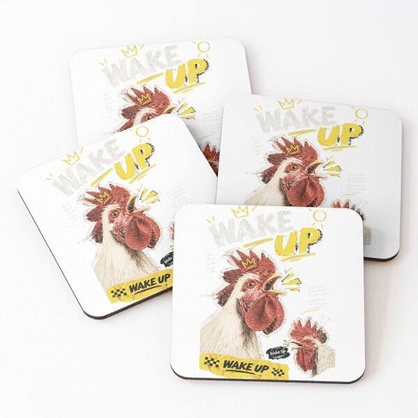 Item preview, Wake Up Rooster designed and sold by Colorful-Garden.