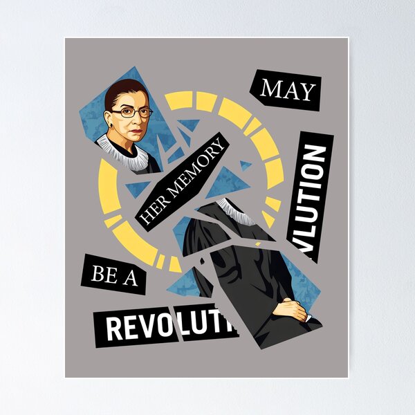 Item preview, RBG T-Shirt May Her Memory Be A Revolution-43 designed and sold by VirginGalambos.
