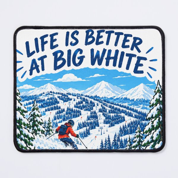 Artikelvorschau, Skigebiet Big White entworfen und verkauft von vectcd.
