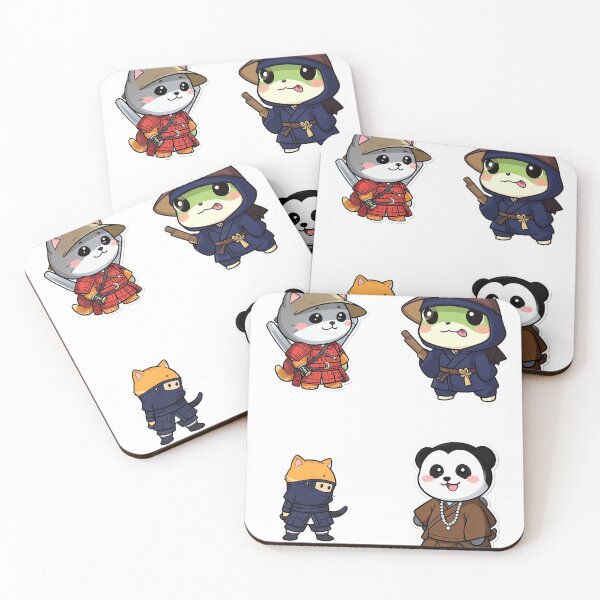 Item preview, Chibi Samurai Animals - Pack designed and sold by V3S0.