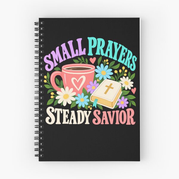 Item preview, Small Prayers Steady Savior Christian Jesus designed and sold by ShirTomDesigns.