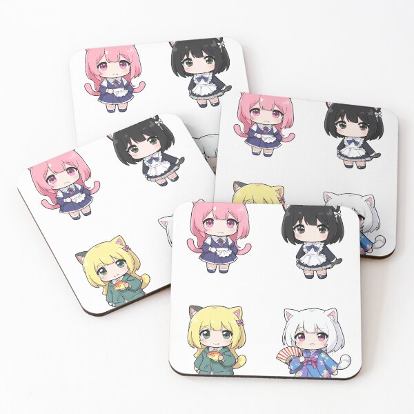 Item preview, Chibi Cat Girls - Pack designed and sold by V3S0.