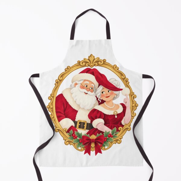 Item preview, Santa and Mrs Claus portrait designed and sold by LuxChu.