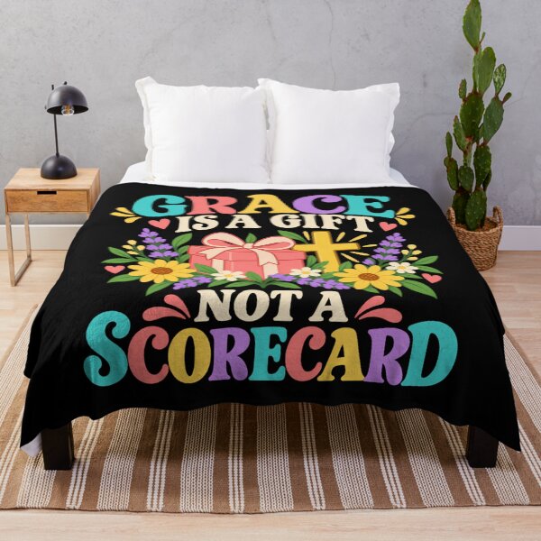 Item preview, Grace Is Not A Socrecard Christian designed and sold by ShirTomDesigns.