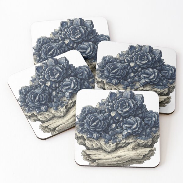 Item preview, Vintage Naturalist Azurite Cluster — Antique Mineral Art designed and sold by Catch333.