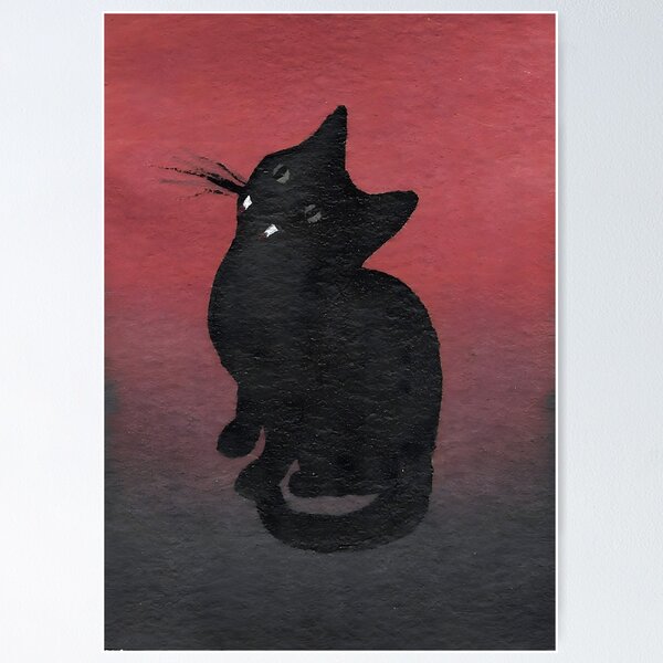 Item preview, Vampurr Void Black Cat designed and sold by Beldridge Original Art.