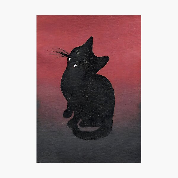 Item preview, Vampurr Void Black Cat designed and sold by Beldridge Original Art.
