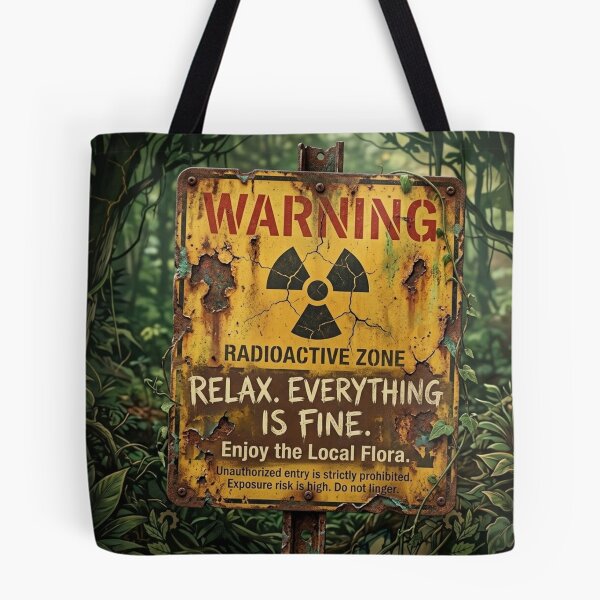 Item preview, Survival in Yermo - Radioactive Warning designed and sold by LoLxLeGiT.
