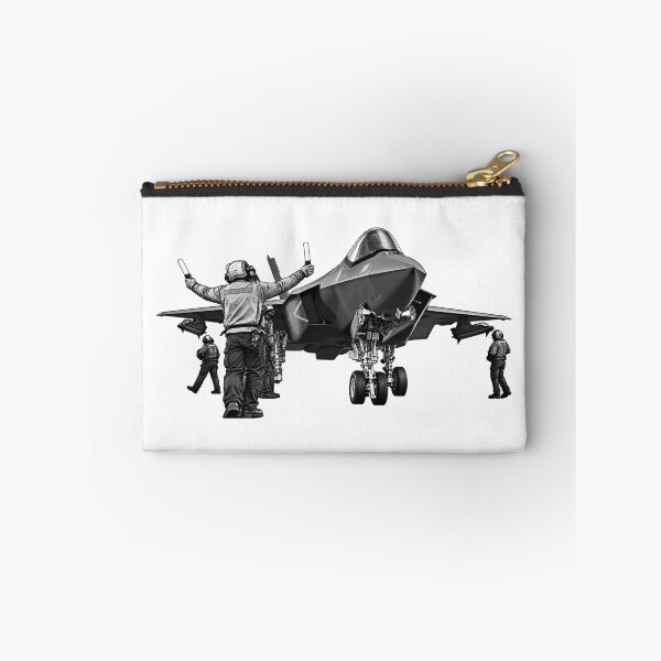 Item preview, Stealth Fighter Jet Carrier Ops - Patriotic Series designed and sold by Mission Ready.