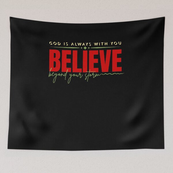 Item preview, Believe -  Christ Son Of God Faith Motivational Quotes   - Gifts For Mom designed and sold by Doiemacreations.
