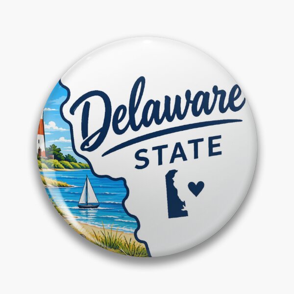 Item preview, Delaware State designed and sold by vectcd.