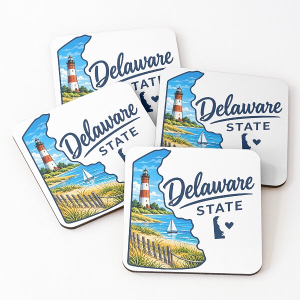 Item preview, Delaware State designed and sold by vectcd.