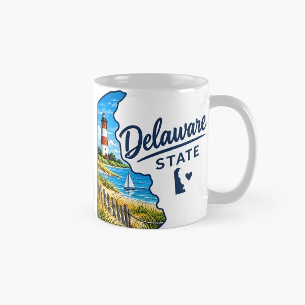 Item preview, Delaware State designed and sold by vectcd.