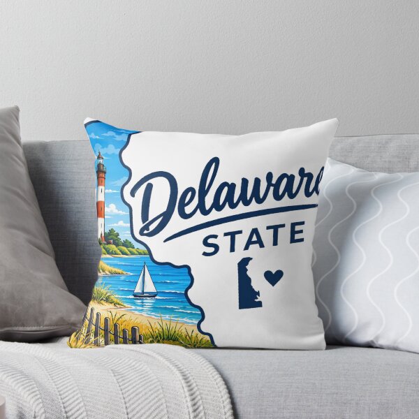 Item preview, Delaware State designed and sold by vectcd.