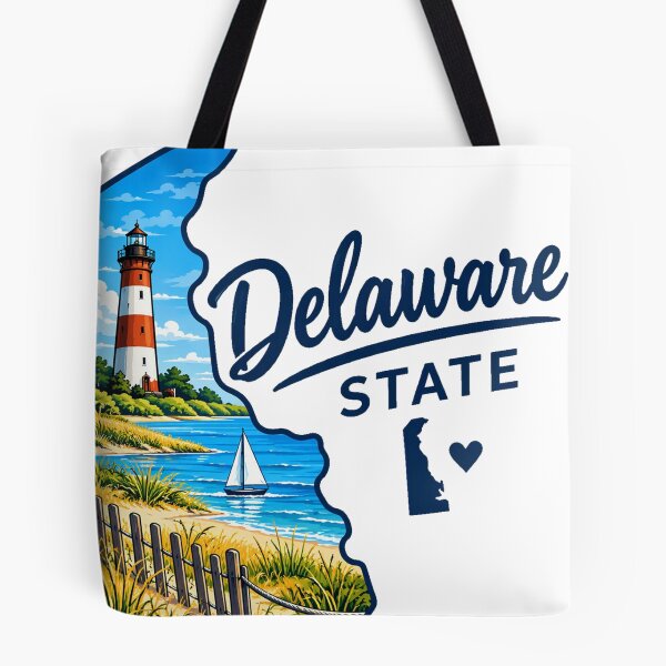 Item preview, Delaware State designed and sold by vectcd.
