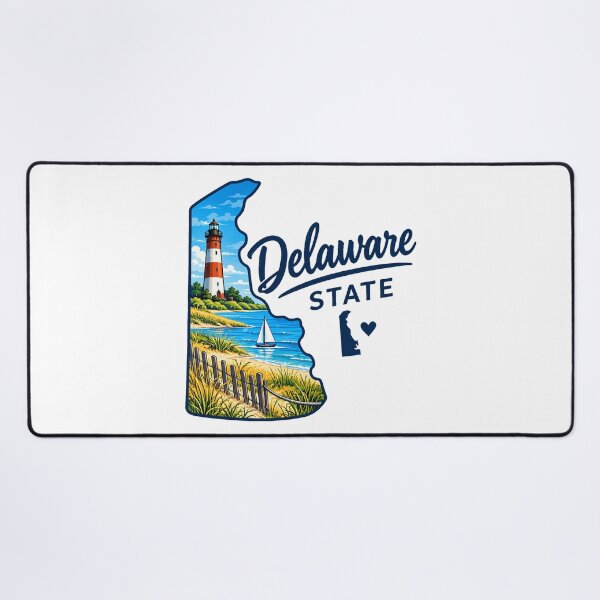 Item preview, Delaware State designed and sold by vectcd.