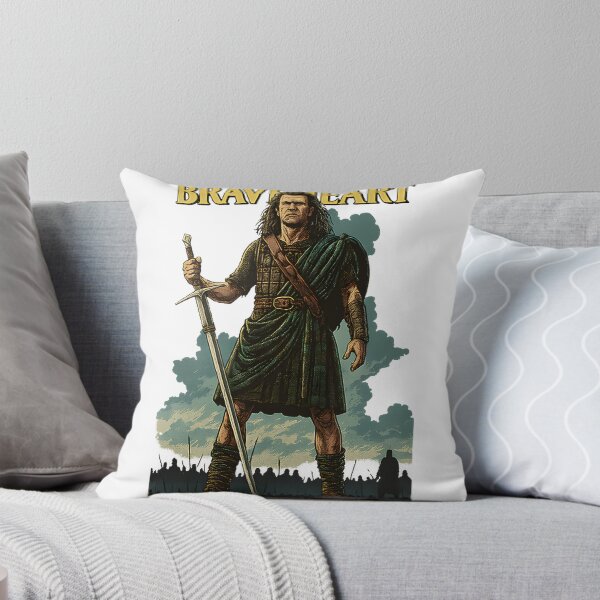 Item preview, Braveheart Inspired Warrior Design with Celtic Knotwork and Scottish Heritage Symbols designed and sold by Eniyocha.
