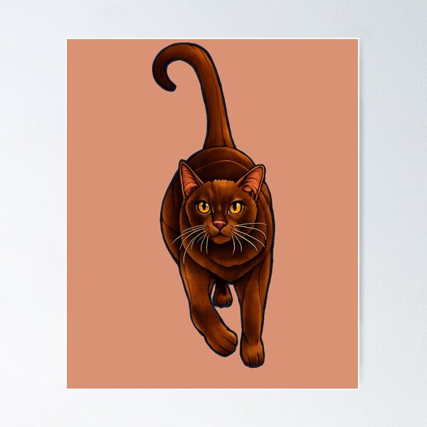 Item preview, Burmese cat designed and sold by Christopher Geary.