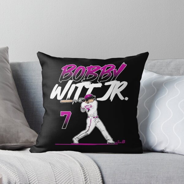 Item preview, Bobby Witt Jr Pink Baseball Typography Design designed and sold by ThomaslkOver.