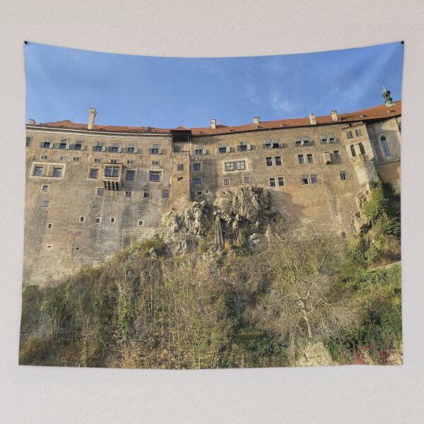 Item preview, Cesky Krumlov Castle Walls on a Rocky Cliff designed and sold by Cole's Design.