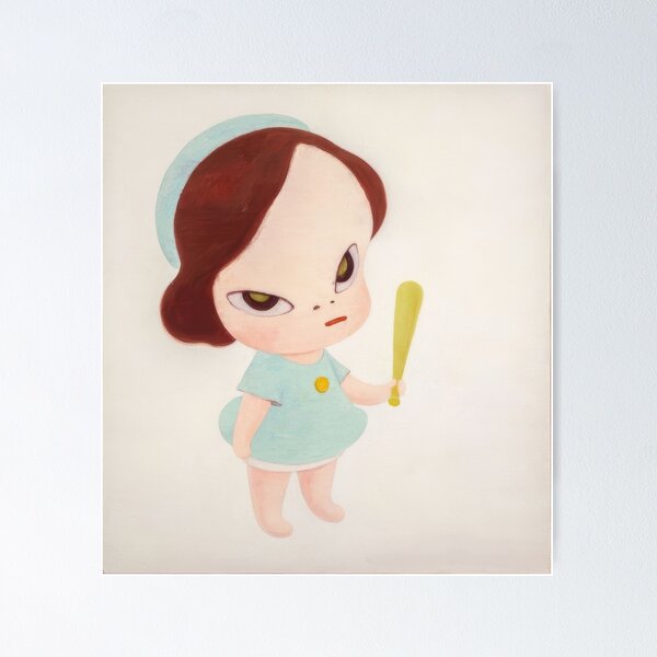Item preview, Yoshitomo Nara (149)Nara Yoshitomo - Nara Yoshitomo - Nara Yoshitomo Canvas Print - Nara Yoshitomo poster  designed and sold by MirandaZArt.