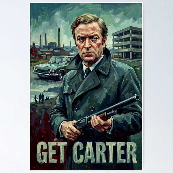 Item preview, Get Carter Fine Art Tribute designed and sold by Art's Diner.