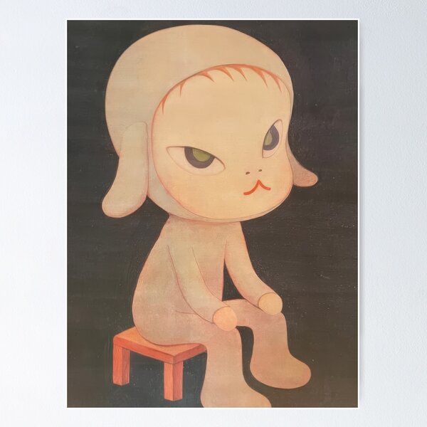 Item preview, Yoshitomo Nara (152)Nara Yoshitomo - Nara Yoshitomo - Nara Yoshitomo Canvas Print - Nara Yoshitomo poster  designed and sold by MirandaZArt.