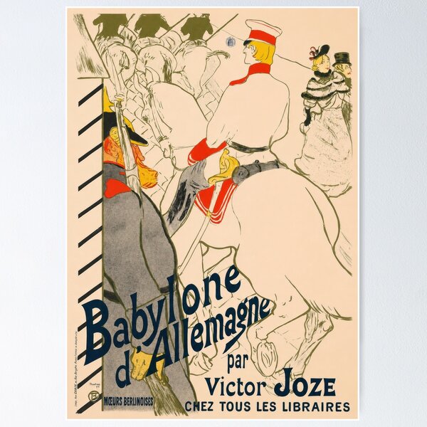 Item preview, Babylone dAllemagne Toulouse-Lautrec Book designed and sold by artofuniverse.
