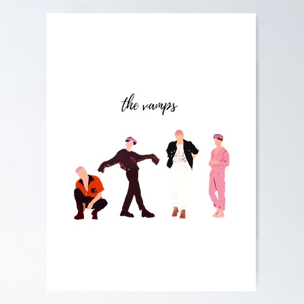 Item preview, The Vamps Cherry Blossom Era Inspired Artistic Design designed and sold by WorkshopLogo.