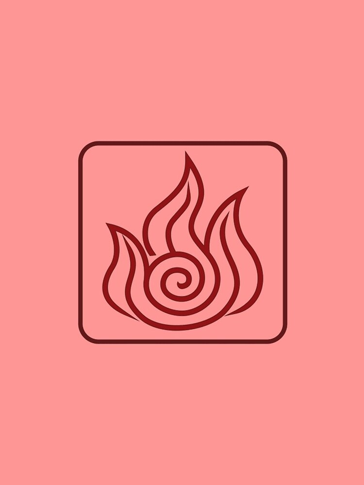 "Fire Nation Symbol Avatar the Last Airbender" iPhone Case for Sale