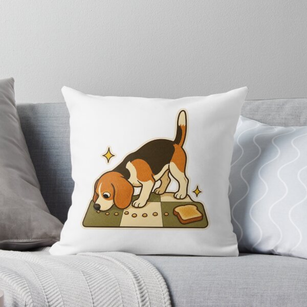 Item preview, Beagle Crumb Trail | Funny Dog designed and sold by Zyvora-merch.