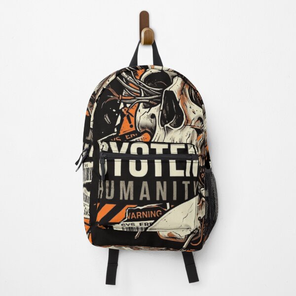 Item preview, System Failure Cybernetic Skull – Futuristic Horror Streetwear Design designed and sold by RajDeals.