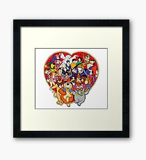 Late 60's - Early 70's Hanna-Barbera Framed Print