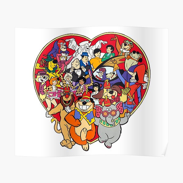 Late 60's - Early 70's Hanna-Barbera Poster