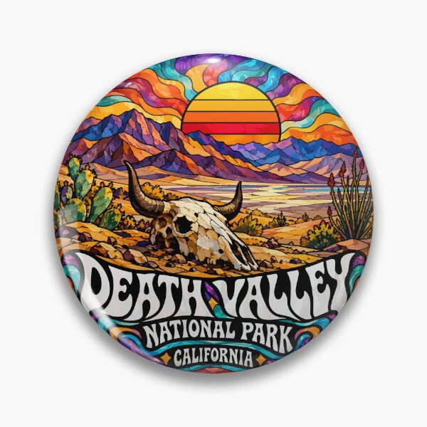 Item preview, Death Valley National Park California Stained Glass designed and sold by TomFrontierArt.