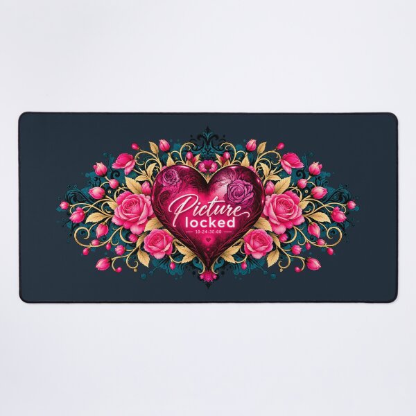 Item preview, Picture Locked – Floral Heart Design for Video Editors & Post Production designed and sold by jkleditor.