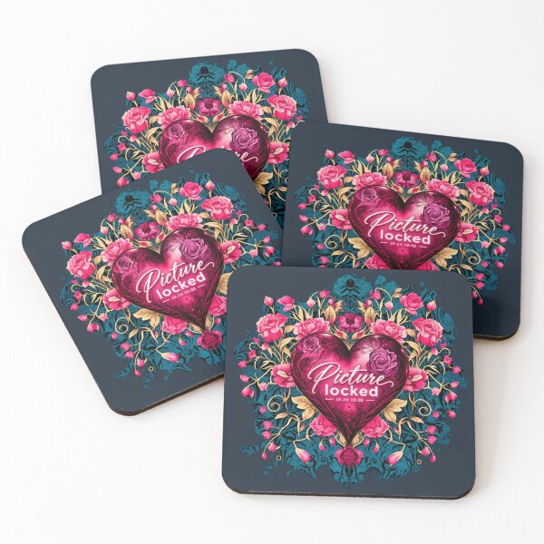 Item preview, Picture Locked – Floral Heart Design for Video Editors & Post Production designed and sold by jkleditor.