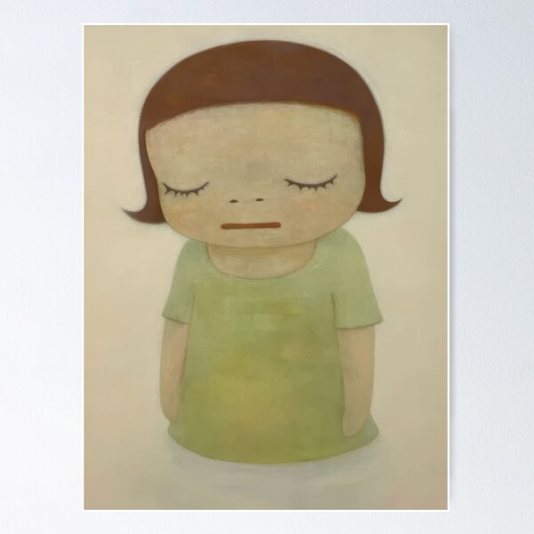 Item preview, Yoshitomo Nara (163)Nara Yoshitomo - Nara Yoshitomo - Nara Yoshitomo Canvas Print - Nara Yoshitomo poster  designed and sold by MirandaZArt.