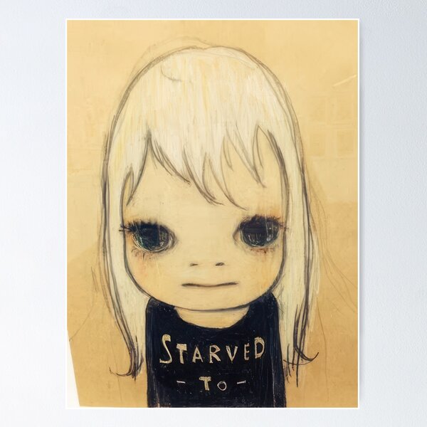 Item preview, Yoshitomo Nara (165)Nara Yoshitomo - Nara Yoshitomo - Nara Yoshitomo Canvas Print - Nara Yoshitomo poster  designed and sold by MirandaZArt.