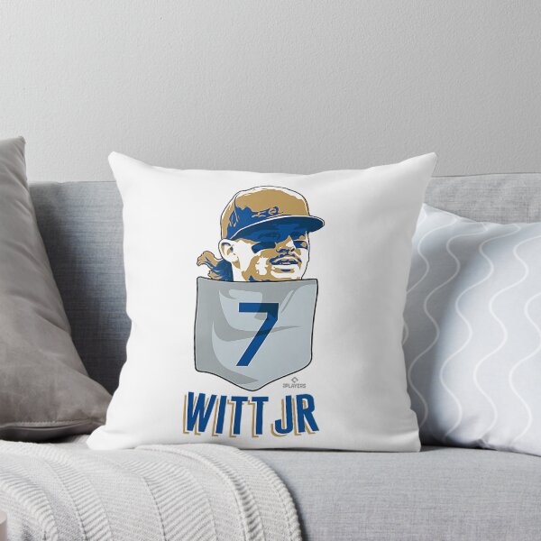 Item preview, Bobby Witt Jr Number Seven Pocket Cartoon Design designed and sold by ThomaslkOver.