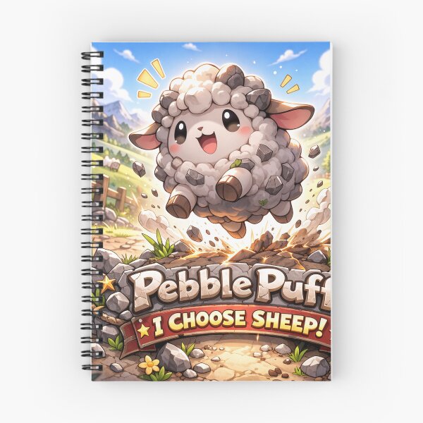 Item preview, Pebble Puff | PokeSheep Sheepism Parody designed and sold by Thpoar.