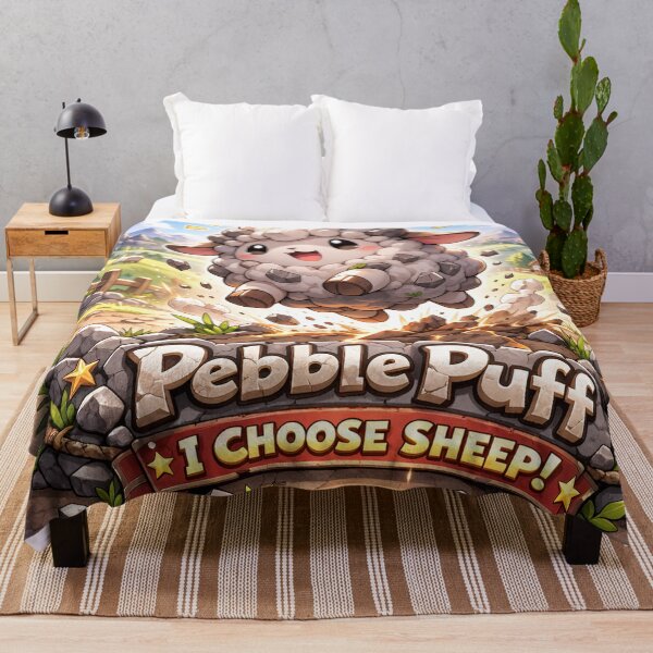 Item preview, Pebble Puff | PokeSheep Sheepism Parody designed and sold by Thpoar.